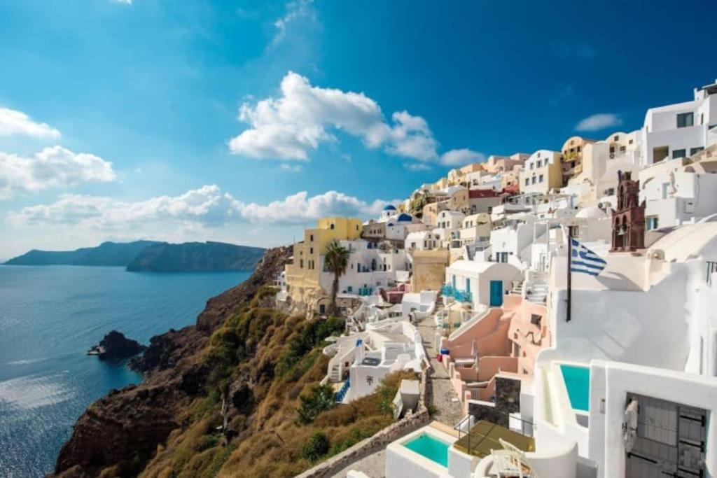 Astrea Suites "Ostria Cave Villa-Outdoor Jacuzzi" Ия Экстерьер фото